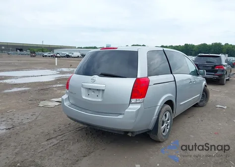 2009 Nissan Quest 3.5 из США, поврежденный, VIN 5N1BV28U19N102979